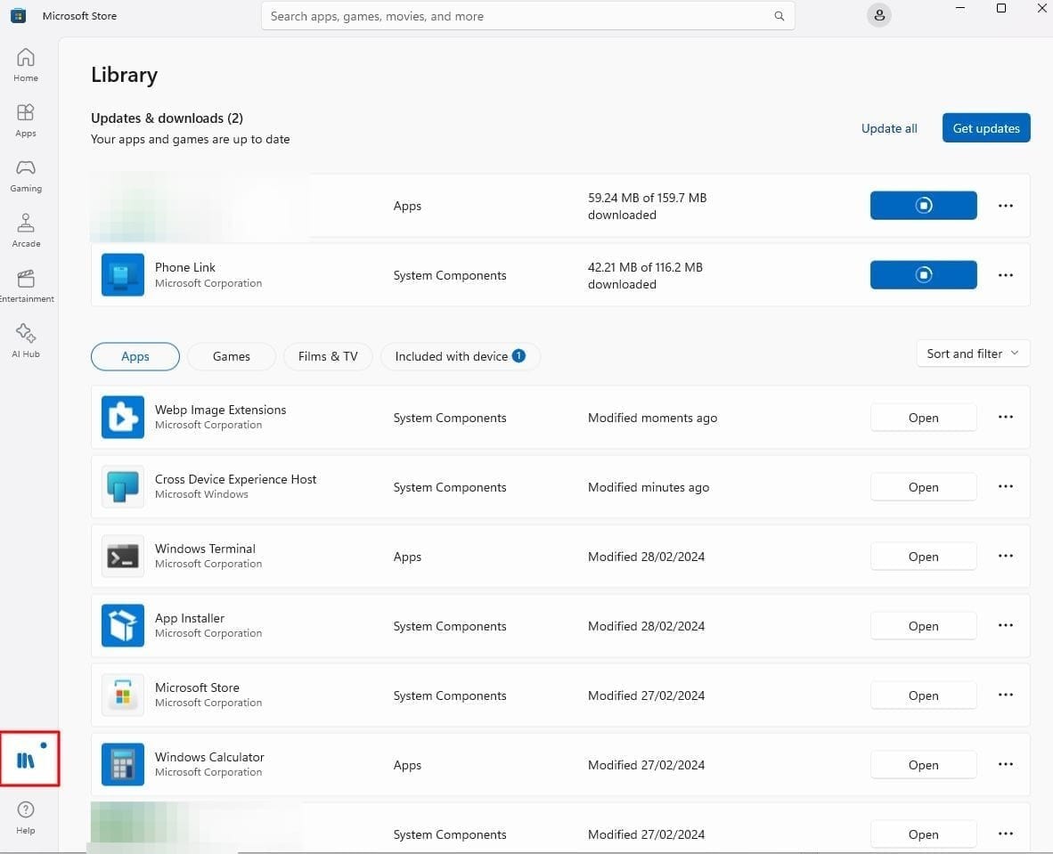 Graphic showing where your applications can be found