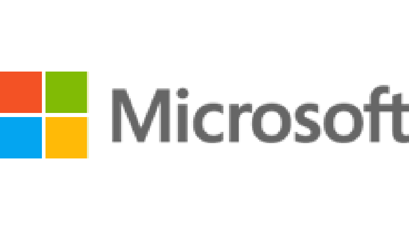 Picture of the Microsoft logo with red, green, blue and yellow squares.